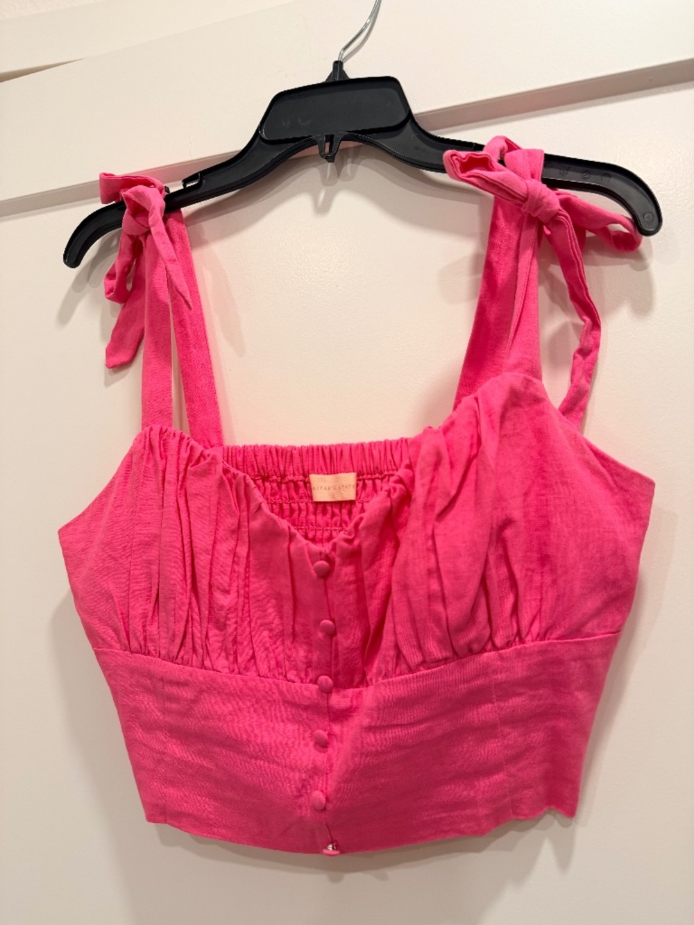 Pink Crop Top